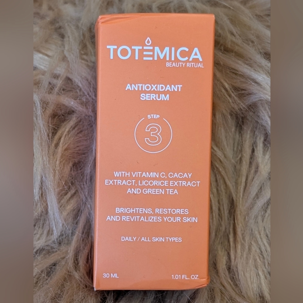 New Sealed In Box Totemica Antioxidant Serum Step 3